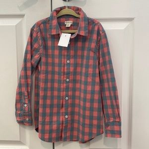 NWT JCrew Kids Casual Dress Shirt